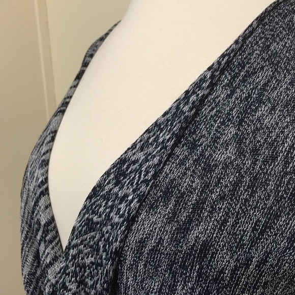 Deep V Open Twist Back Reversible Knit Sweater Top - Picture 4 of 5